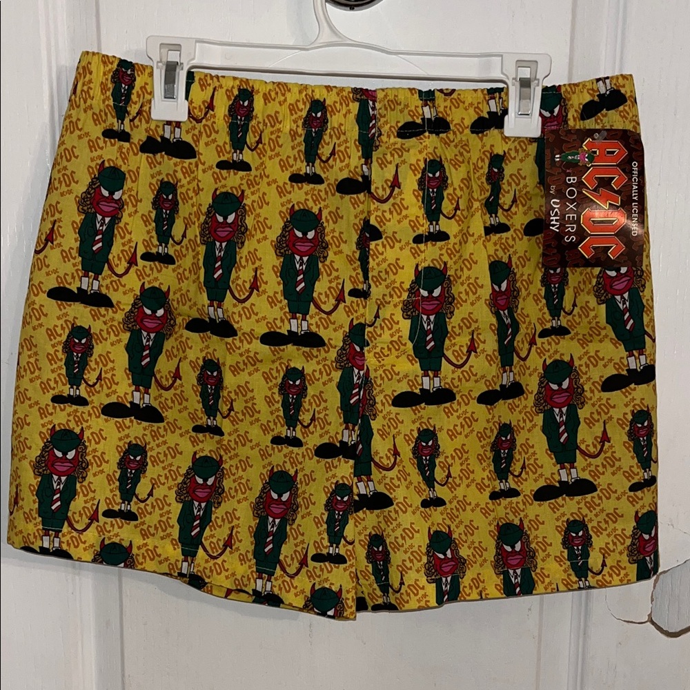 NWT AC/DC boxers by Ushy, size XL
